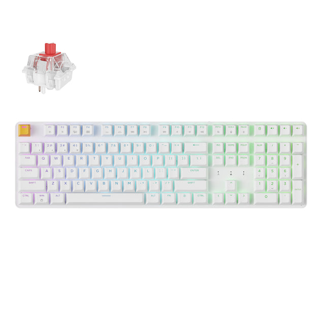 Keychron J5 QMK Wireless Mechanische Tastatur (US ANSI Layout)