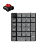 Keychron K0 Max QMK Kabelloses Benutzerdefiniertes Zehnertastatur