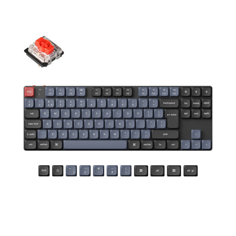 Keychron K1 Pro QMK/VIA Wireless Custom Mechanical Keyboard ISO Layout Collection