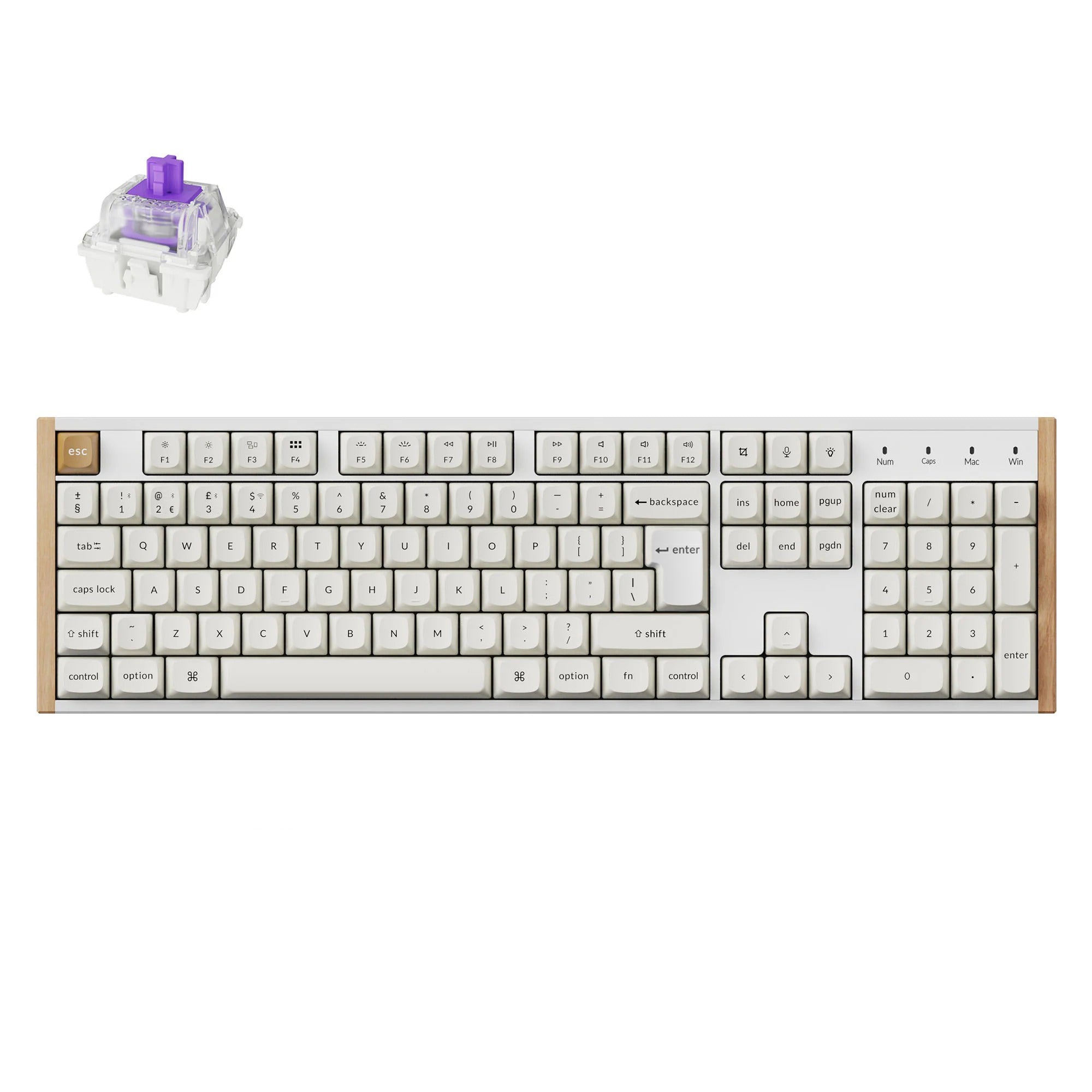 Keychron K10 HE Wireless Magnetic Switch Custom Keyboard ISO Layout Collection