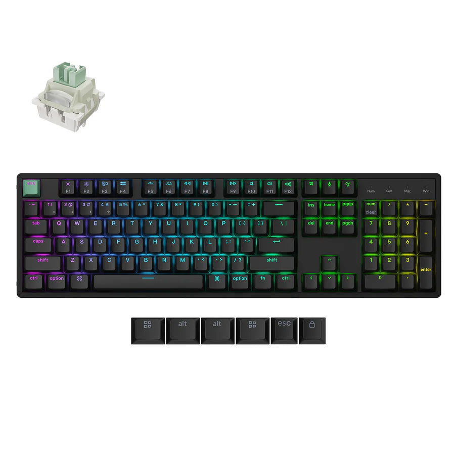Keychron K10 HE Wireless Magnetic Switch Benutzerdefinierte Tastatur (US ANSI Layout)
