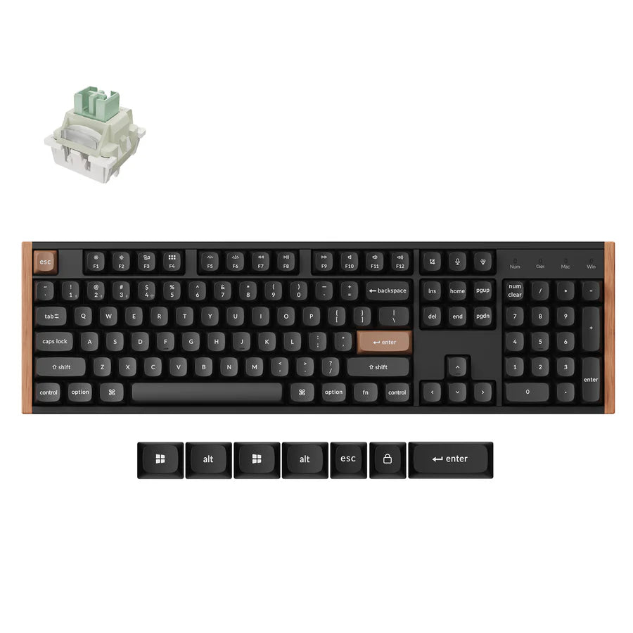 Keychron K10 HE Wireless Magnetic Switch Benutzerdefinierte Tastatur (US ANSI Layout)