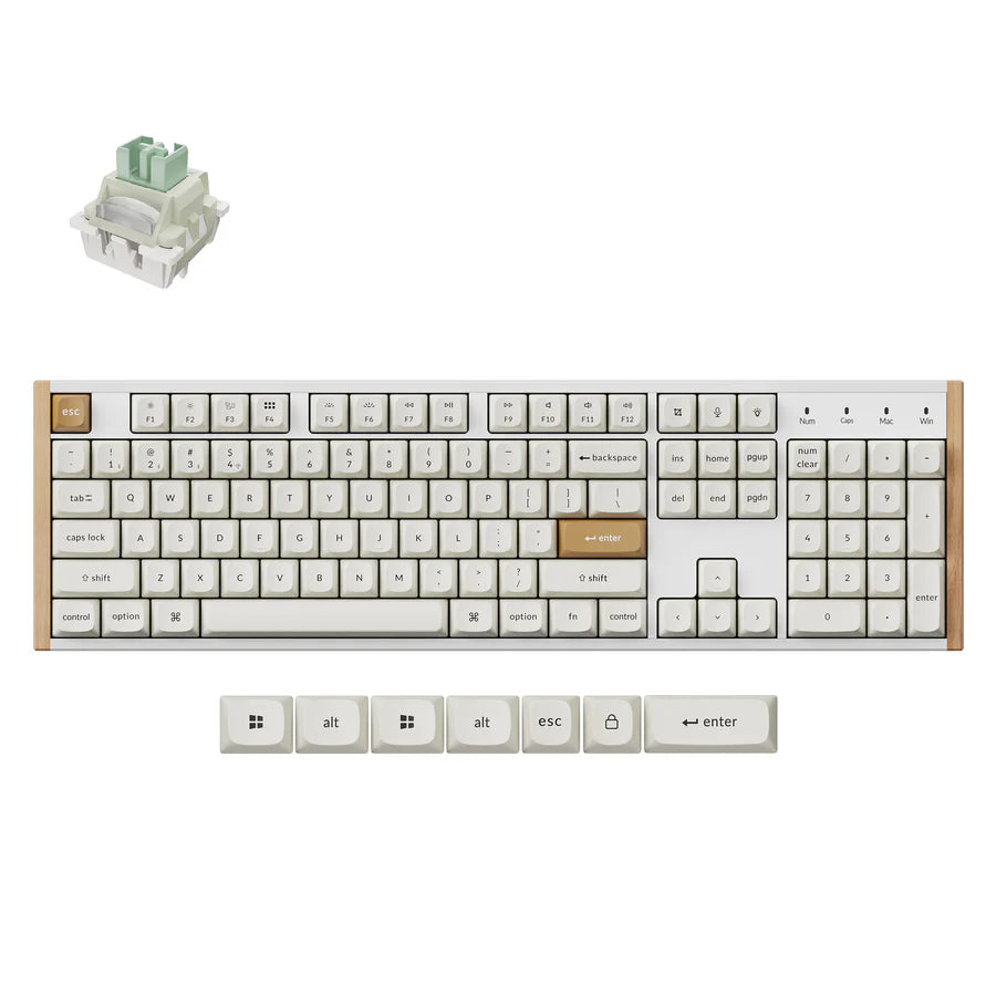 Keychron K10 HE Wireless Magnetic Switch Benutzerdefinierte Tastatur (US ANSI Layout)