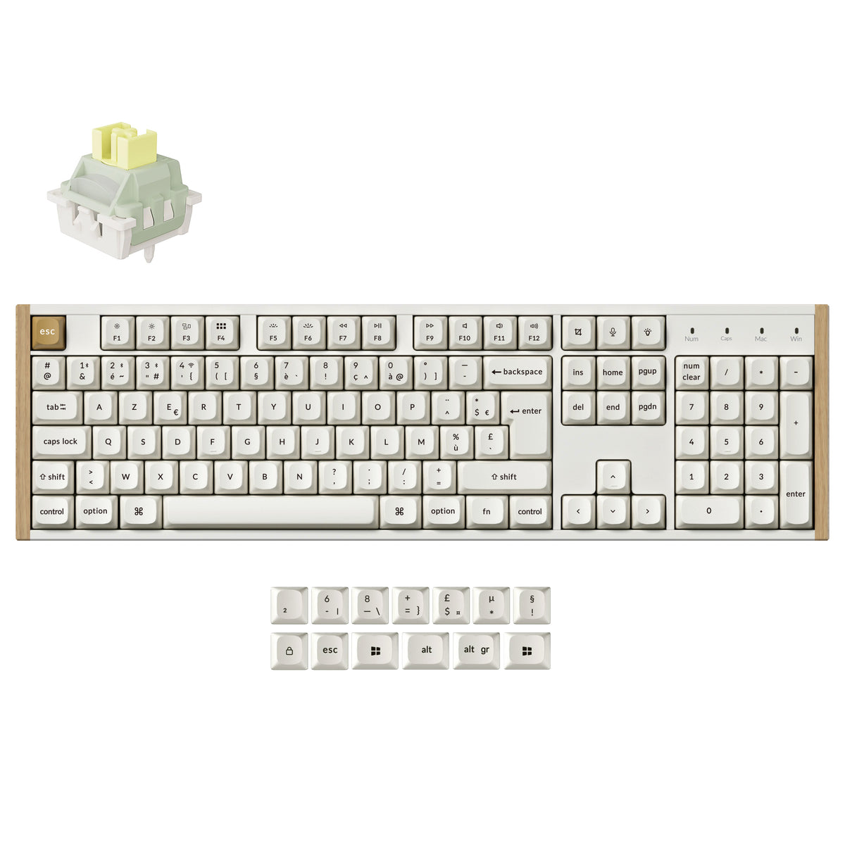 Keychron K10 HE Wireless Magnetic Switch Custom Keyboard ISO Layout Collection