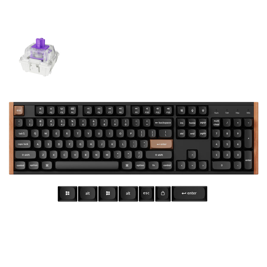 Keychron K10 HE Kabelloser Magnetschalter Benutzerdefinierte Tastatur