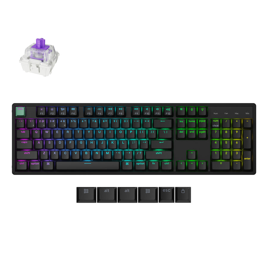 Keychron K10 HE Kabelloser Magnetschalter Benutzerdefinierte Tastatur
