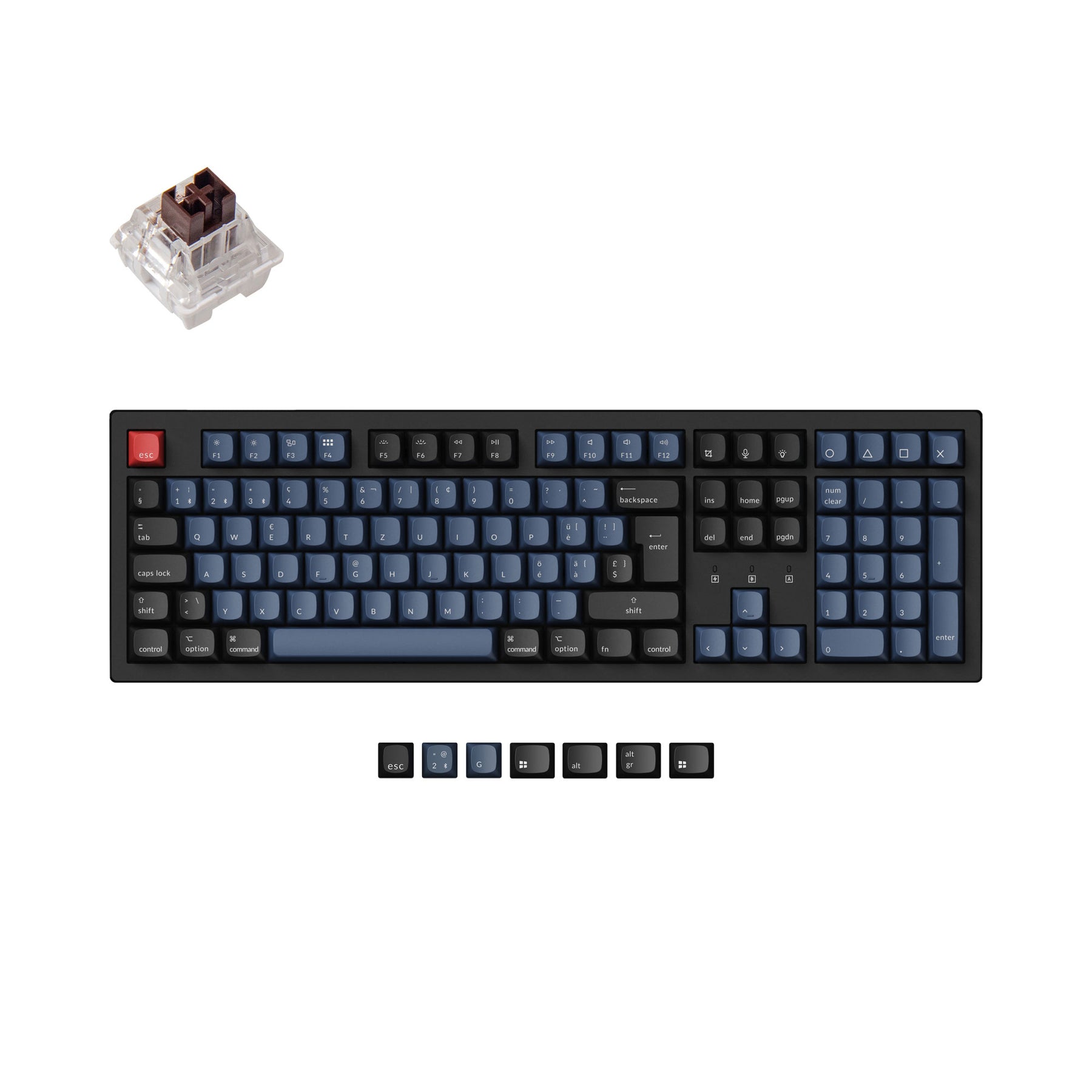 Keychron K10 Pro QMK/VIA kabellose Mechanische Tastatur ISO Layout Sammlung