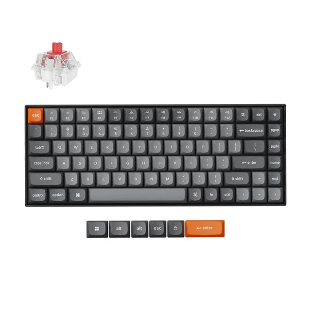 Keychron K2 Max QMK Kabellose Mechanische Tastatur (US ANSI Layout)