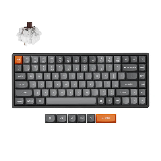 Keychron K2 Max QMK Kabellose Mechanische Tastatur (US ANSI Layout)