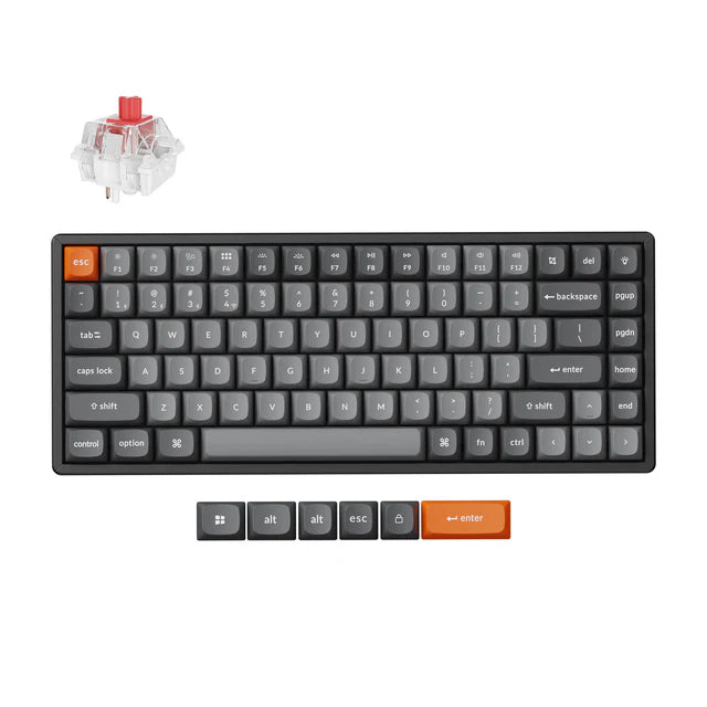 Keychron K2 Max QMK Kabellose Mechanische Tastatur (US ANSI Layout)