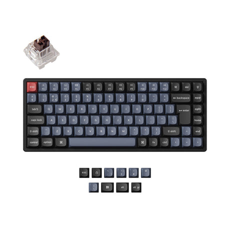 Keychron K2 Pro QMK/VIA kabellose mechanische Tastatur ISO-Layout-Sammlung
