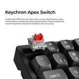 Keychron K2 Ultra 8K Wireless Custom Mechanical Keyboard ISO Layout Collection