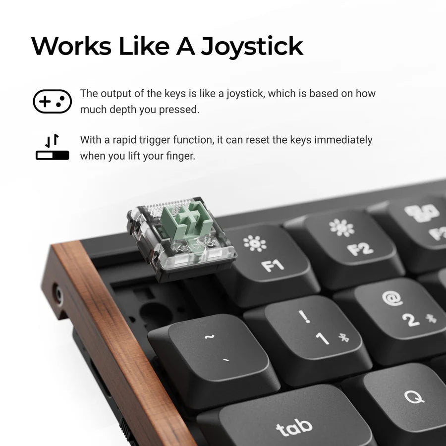 Keychron K3 HE Wireless Magnetic Switch Custom Keyboard(US ANSI Layout)