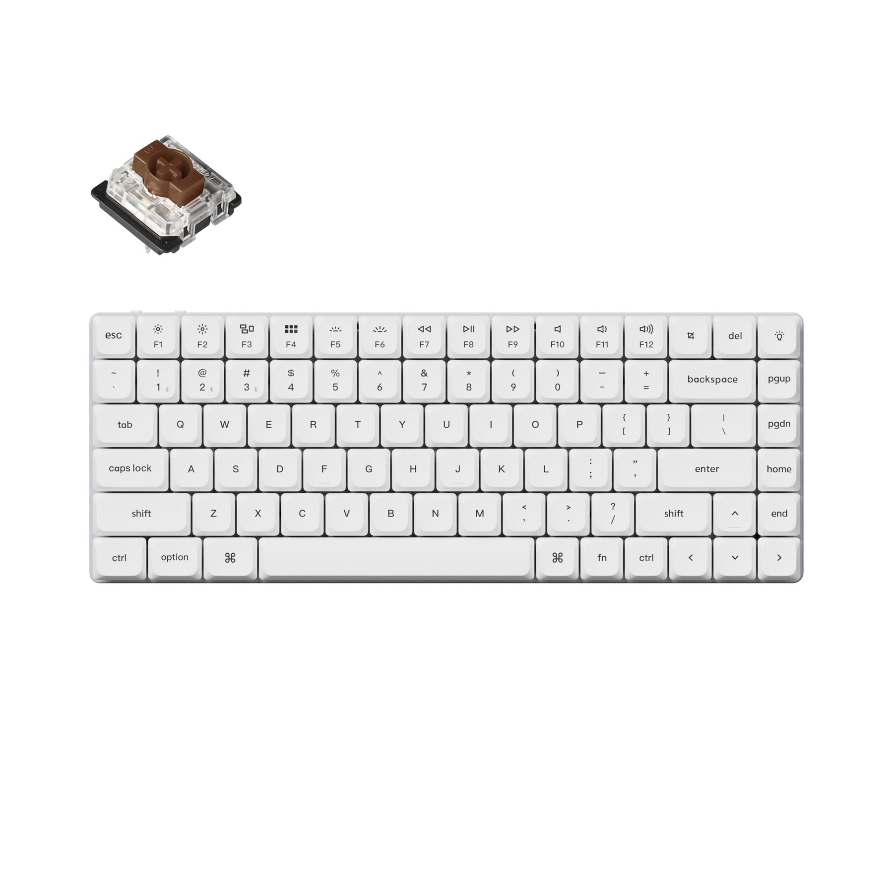 Keychron K3 Pro QMK/VIA Wireless Custom Mechanical Keyboard (US ANSI Layout)