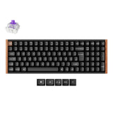 Keychron K4 HE Kabellose Magnetische Schalter Benutzerdefinierte Tastatur ISO Layout Kollektion