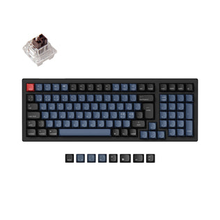 Keychron K4 Pro QMK/VIA kabellose mechanische Tastatur ISO-Layout-Sammlung