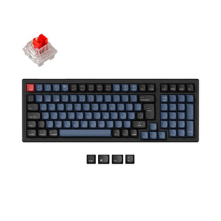 Keychron K4 Pro QMK/VIA kabellose mechanische Tastatur ISO-Layout-Sammlung