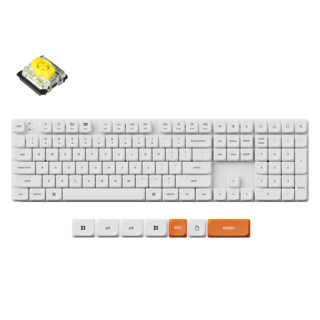 Keychron K5 Max QMK/VIA Wireless Benutzerdefinierte Mechanische Tastatur (US ANSI Keyboard)
