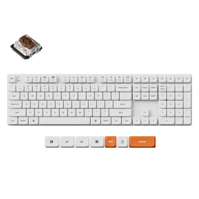 Keychron K5 Max QMK/VIA Wireless Benutzerdefinierte Mechanische Tastatur (US ANSI Keyboard)