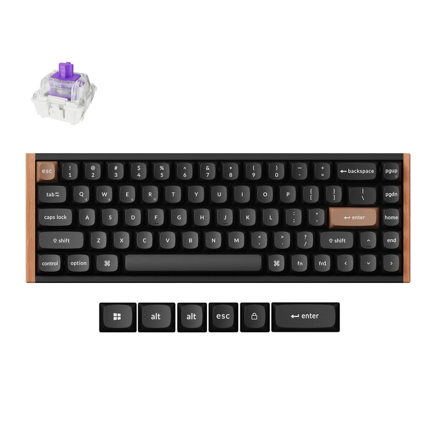 Keychron K6 HE Kabellose Magnetische Schalter Tastatur