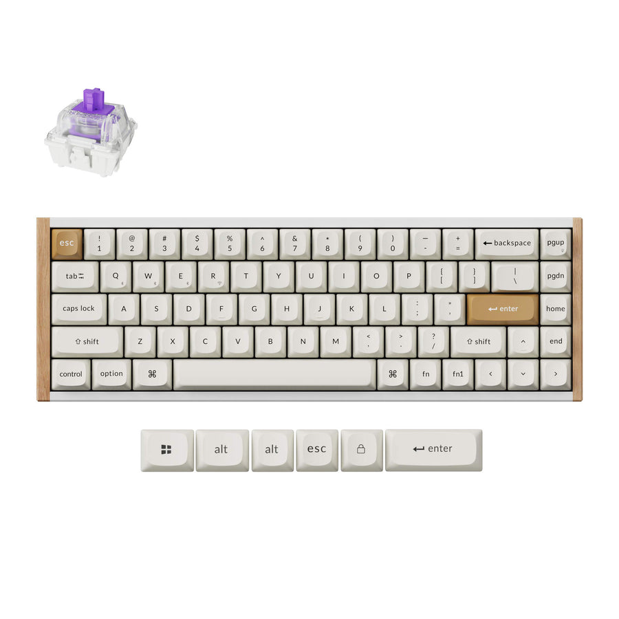 Keychron K6 HE Kabellose Magnetische Schalter Tastatur