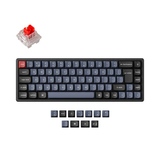 Keychron K6 Pro QMK/VIA kabellose mechanische Tastatur ISO-Layout-Sammlung