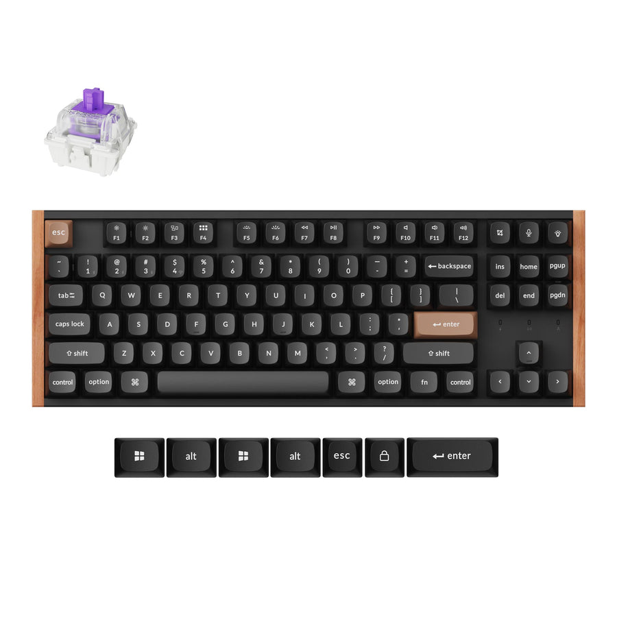 Keychron K8 HE Kabellose Magnetische Schalter Benutzerdefinierte Tastatur