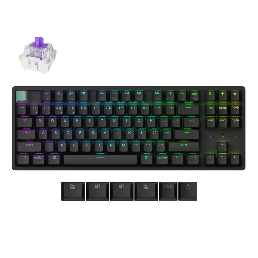 Keychron K8 HE Kabellose Magnetische Schalter Benutzerdefinierte Tastatur