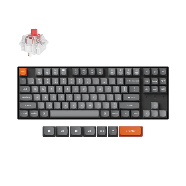 Keychron K8 Max QMK Wireless Mechanical Keyboard (US ANSI Layout)