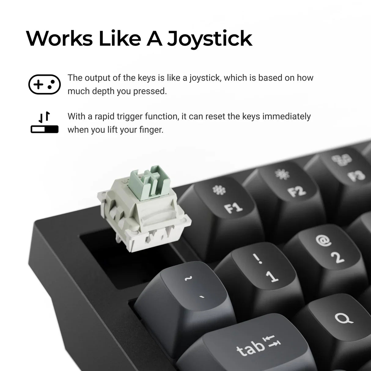 Keychron Q1 HE 8K Magnetic Switch Keyboard (ISO layout Only Wired Keyboard)