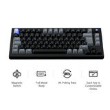 Keychron Q1 HE 8K Magnetic Switch Keyboard (ISO layout Only Wired Keyboard)