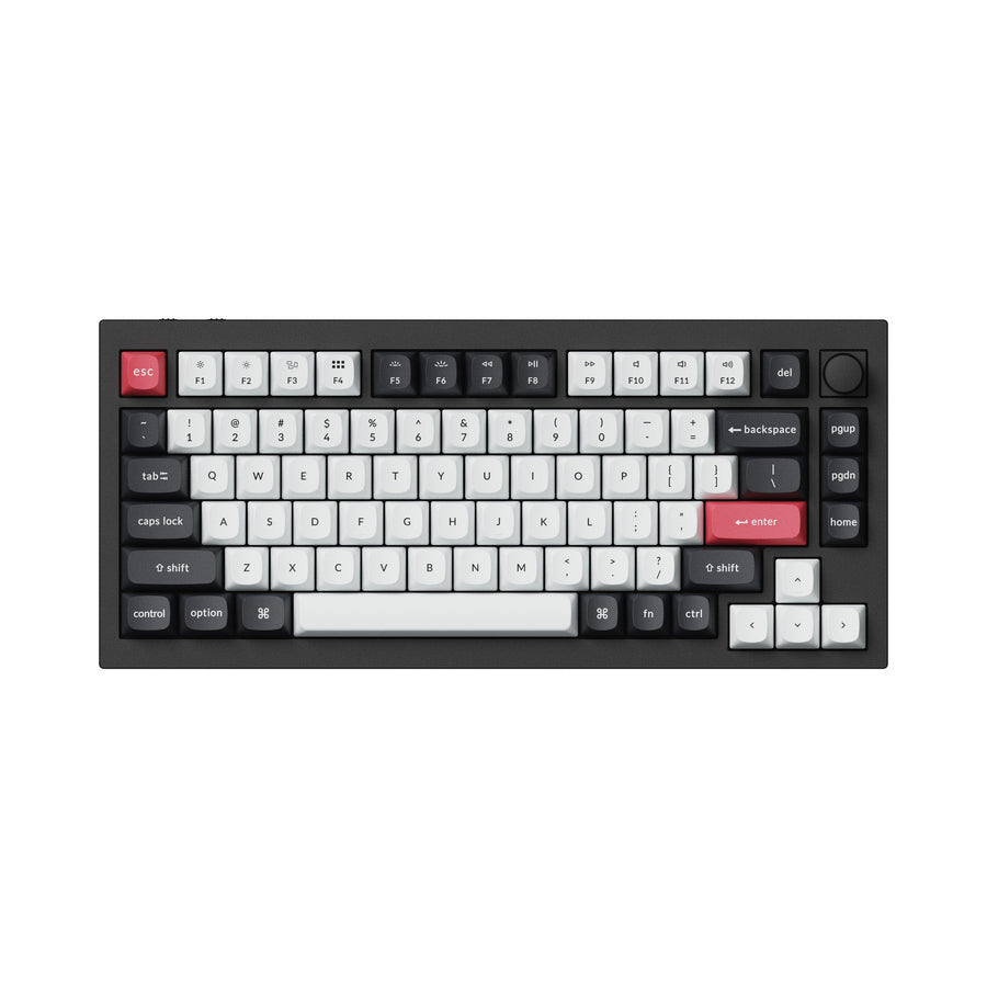 Keychron Q1 HE QMK kabellose benutzerdefinierte Tastatur (US-Layout)