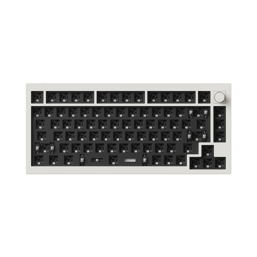 Keychron Q1 Max QMK/VIA Drahtlose benutzerdefinierte mechanische Tastatur (US-Layout)