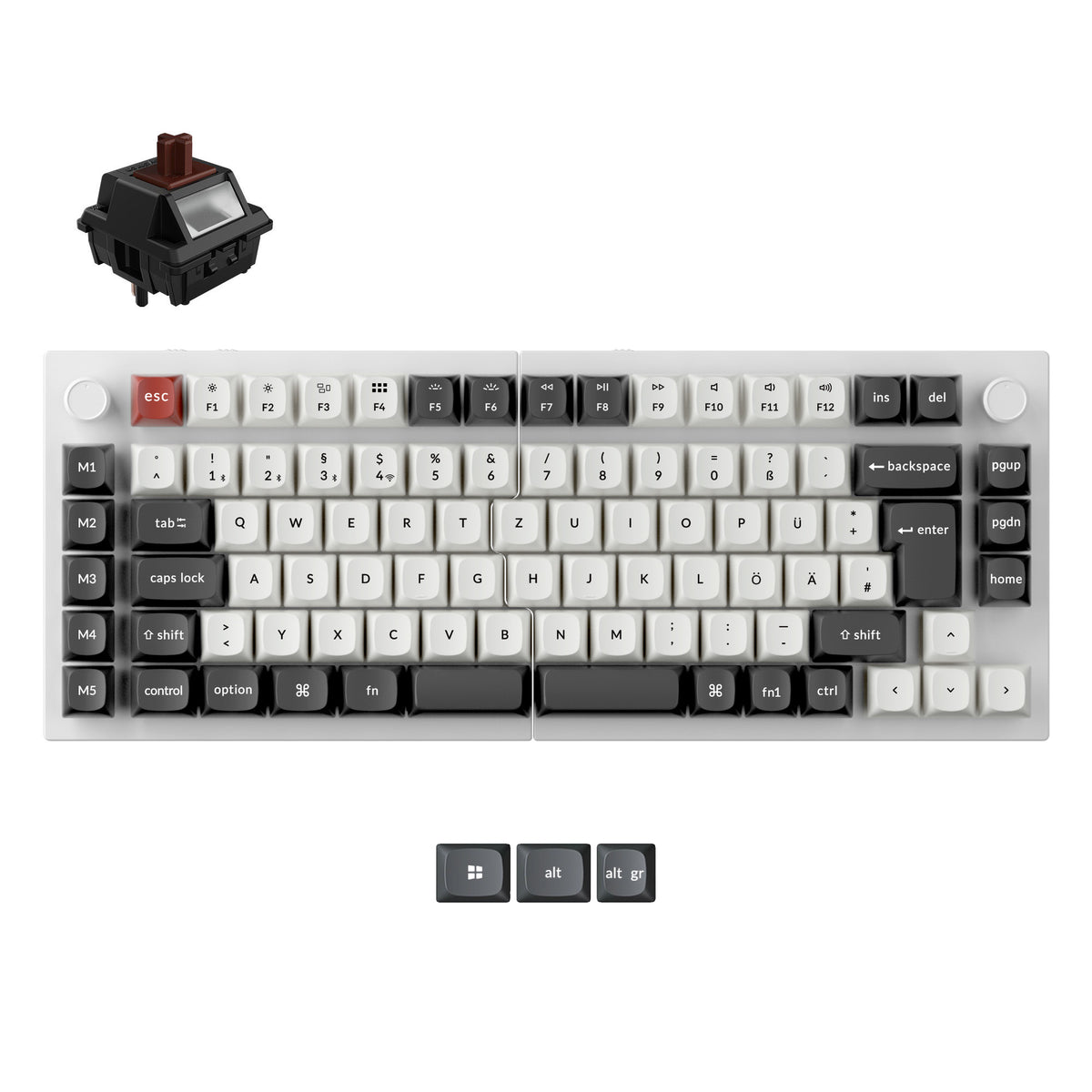 Keychron Q11 Ultra 8K Wireless Custom Mechanical Keyboard ISO Layout Collection