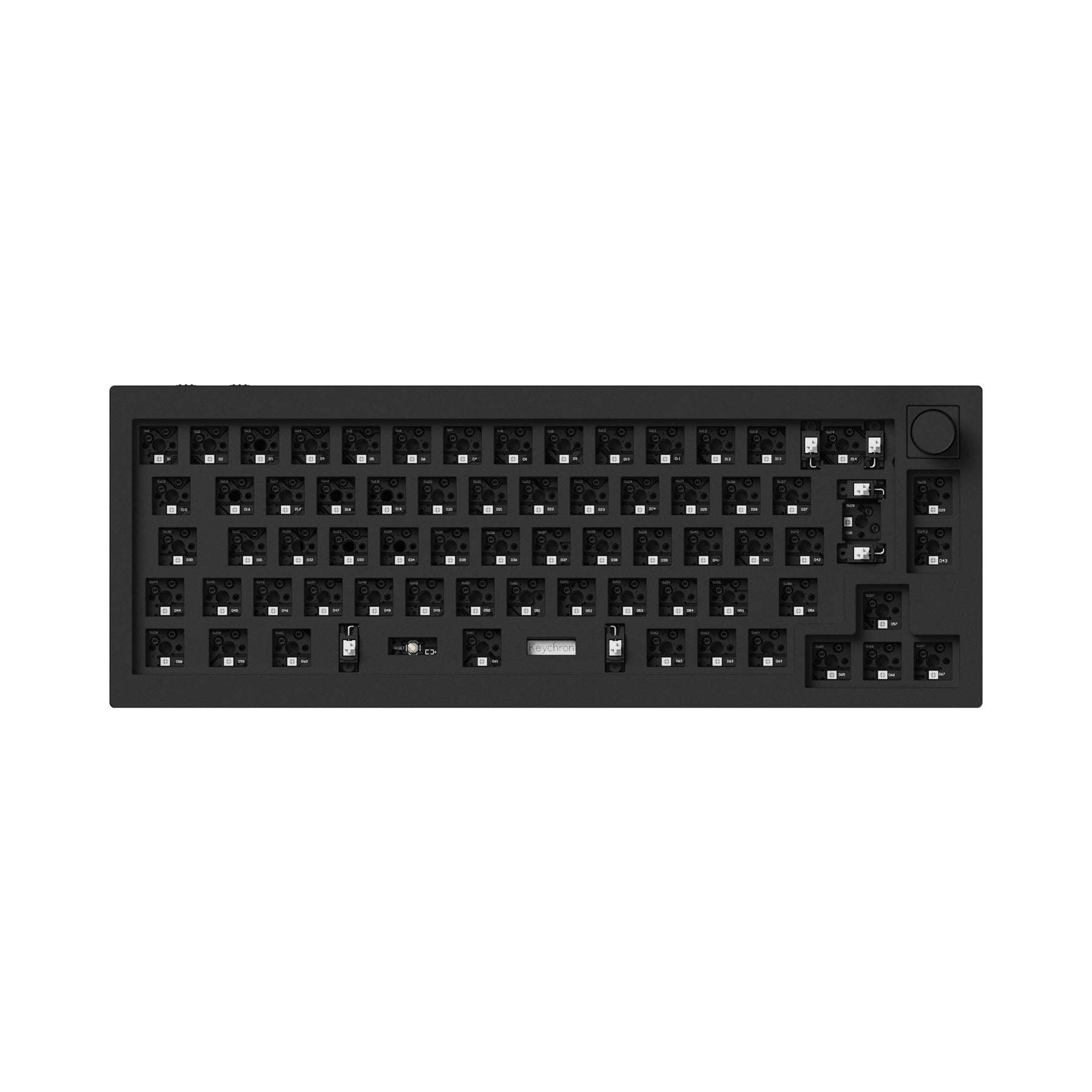 Keychron Q2 Pro QMK/VIA Wireless Custom Mechanical Keyboard (US Layout)