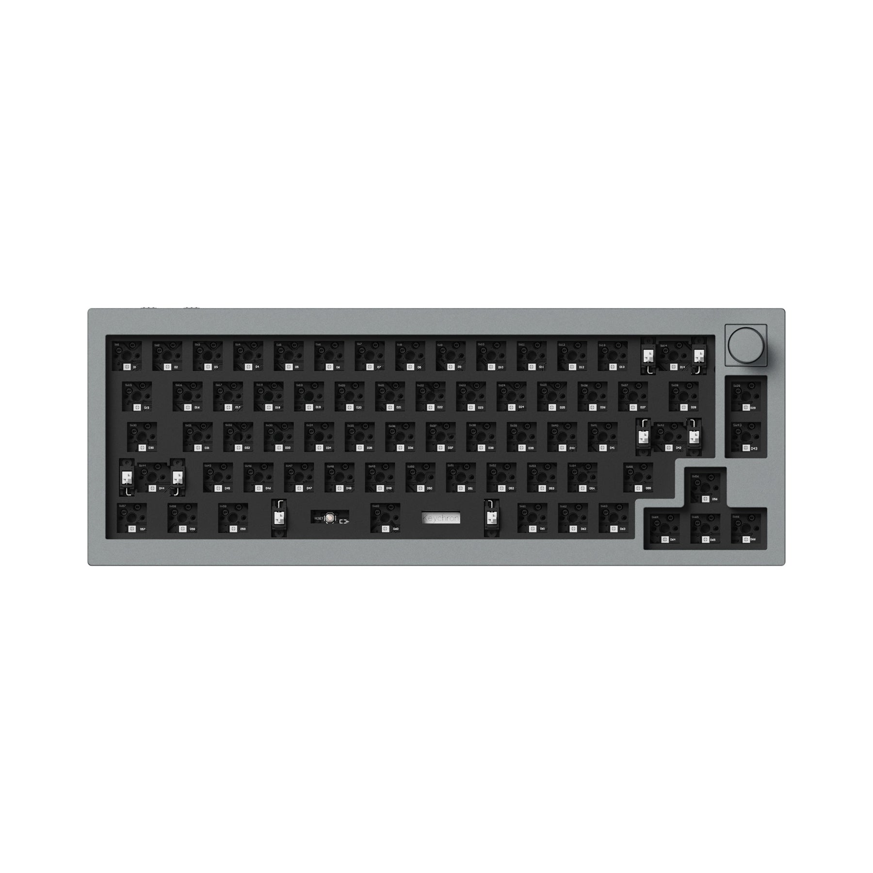 Keychron Q2 Pro QMK/VIA Wireless Custom Mechanical Keyboard (US Layout)