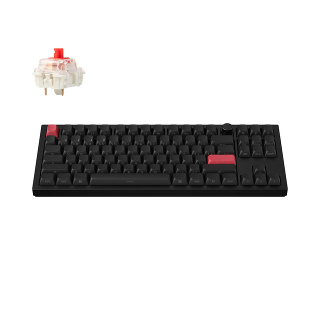 Keychron Q3 Max QMK/VIA Drahtlose benutzerdefinierte mechanische Tastatur (US-ANSI-Layout)