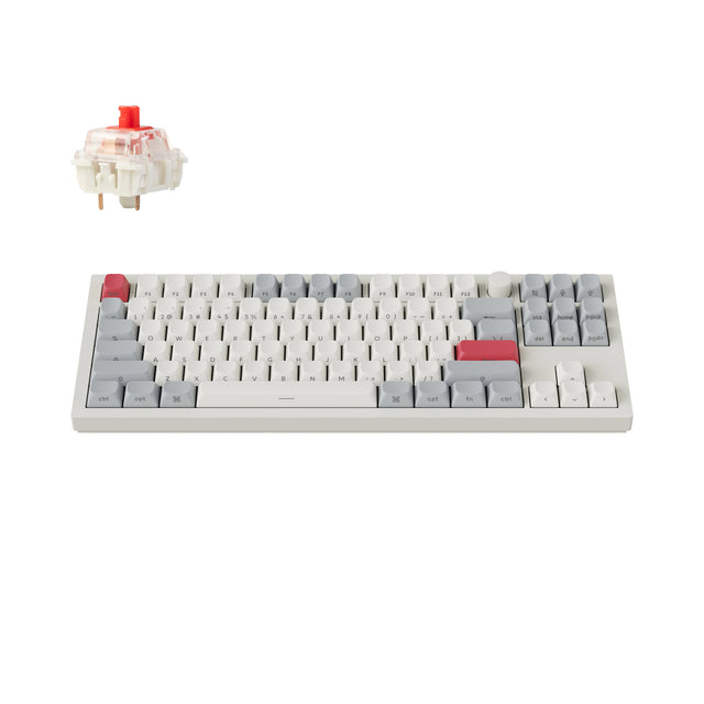 Keychron Q3 Max QMK/VIA Drahtlose benutzerdefinierte mechanische Tastatur (US-ANSI-Layout)