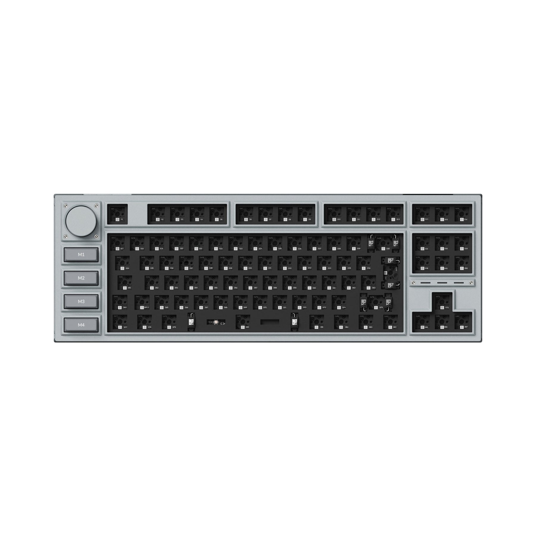 Keychron Q3 Pro QMK/VIA Benutzerdefinierte mechanische Tastatur ISO Layout Sammlung