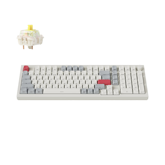 Keychron Q5 Max QMK/VIA Drahtlose benutzerdefinierte mechanische Tastatur (US-ASIN-Tastatur)