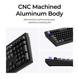 Keychron Q6 HE 8K Magnetic Switch Keyboard(ISO Layout Only Wired Keyboard)