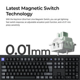 Keychron Q6 HE 8K Magnetic Switch Keyboard(ISO Layout Only Wired Keyboard)
