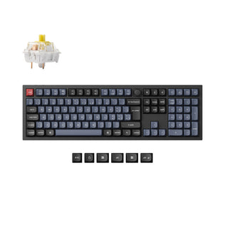 Keychron Q6 Pro QMK/VIA Kabellose mechanische Tastatur mit ISO-Layout-Kollektion