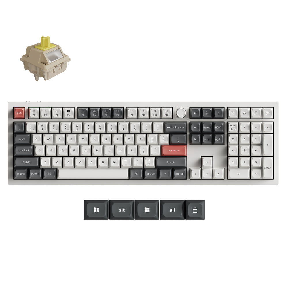 Keychron Q6 Ultra 8K Wireless Custom Mechanical Keyboard (US ANSI Layout)
