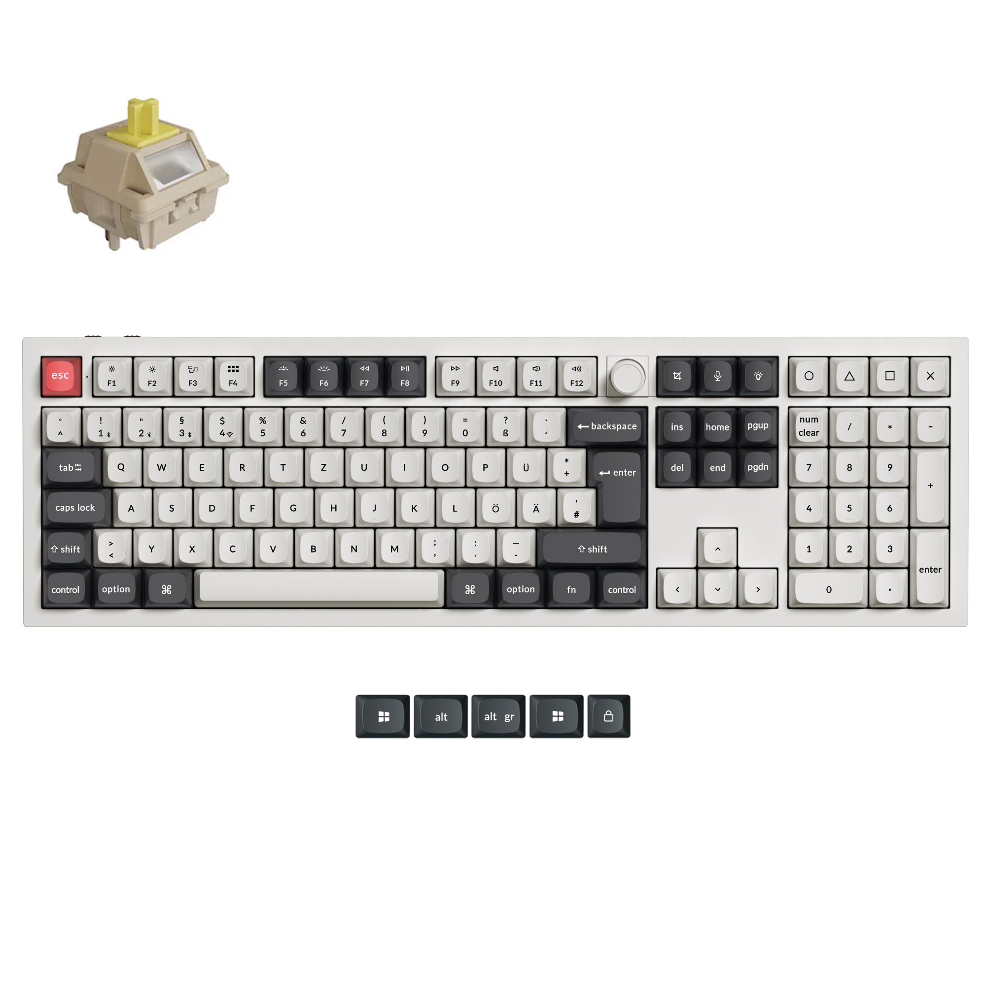 Keychron Q6 Ultra 8K Wireless Custom Mechanical Keyboard (ISO Layout)