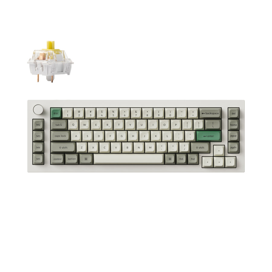 Keychron Q65 Max QMK/VIA Kabellose benutzerdefinierte mechanische Tastatur (US-Layout)