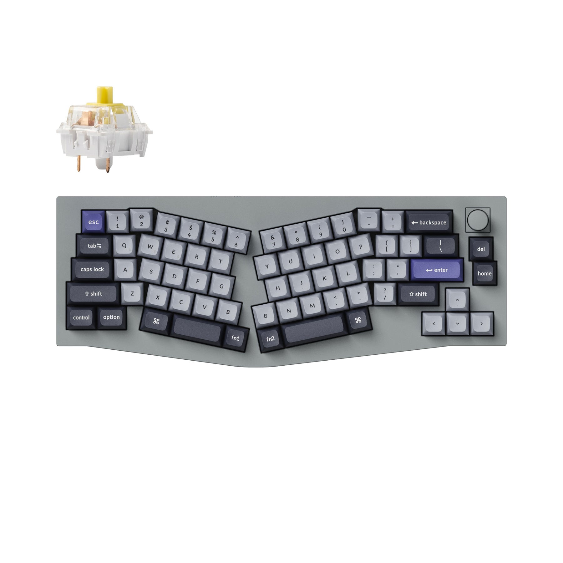 Keychron Q8 Pro (Alice Layout) QMK/VIA Wireless Custom Mechanical Keyb