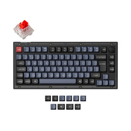 Keychron V1 QMK benutzerdefinierte mechanische Tastatur ISO Layout Sammlung