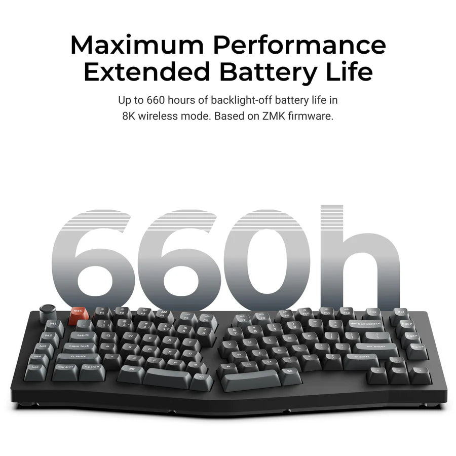 Keychron V10 Ultra 8K Wireless Custom Mechanical Keyboard(US ANSI Layout)