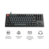 Keychron V3 8K QMK Wired Custom Mechanical Keyboard(ANSI US Layout)